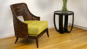 Bergrichter Home Showroom Düsseldorf Erkrath, Talomie Lounge Sessel, Nobis Beistelltisch