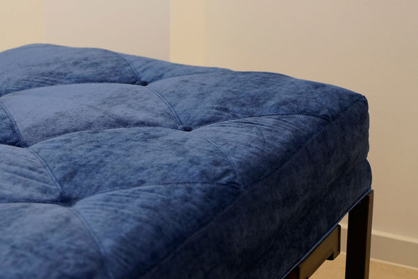 Polsterung der Sitzbank in der Eckansicht