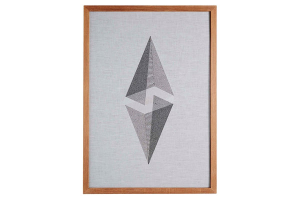modernes Stickbild Prism Gesamtansicht