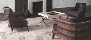 Möbel von Box Living, Sessel, Tisch und Teppich