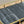 Marmortablett mit Griff und Metallrahmen in Gold