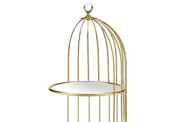 Oberansicht mit oberer Platte der Etagere-Birdcage