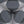 Nahansicht modernes Stickbild Hexa Complex