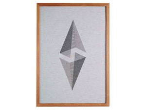 modernes Stickbild Prism Gesamtansicht