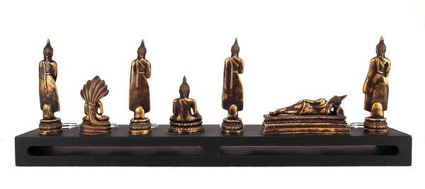 7 Buddhas - Teelichthalter mit Buddhafiguren – Bergrichter Home | Teelichthalter