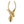 Laden Sie das Bild in den Galerie-Viewer, vergoldeter Kleiderhaken in der Form eines Antilopenkopfes
